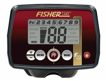 Fisher F22 Weatherproof Metal Detector review