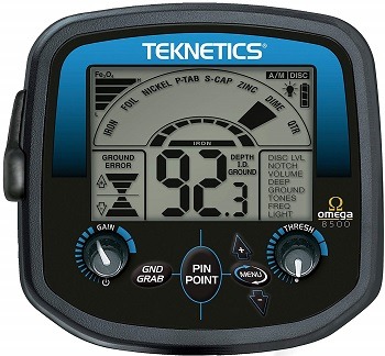 Teknetics Omega 8500 Metal Detector review
