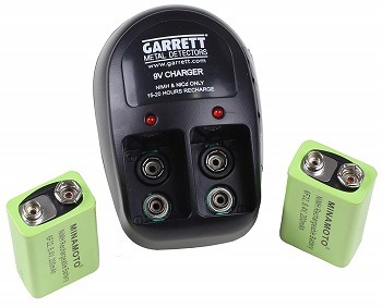 Garrett Rechargeable Battery Kit with Wall Charger review